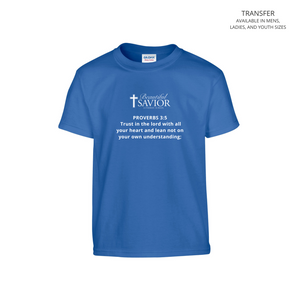 Bible Verse Short Sleeve T-shirt (FRONT & BACK)