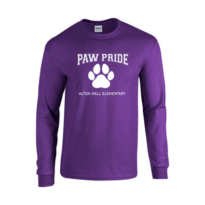 B. Purple Long Sleeve Tee