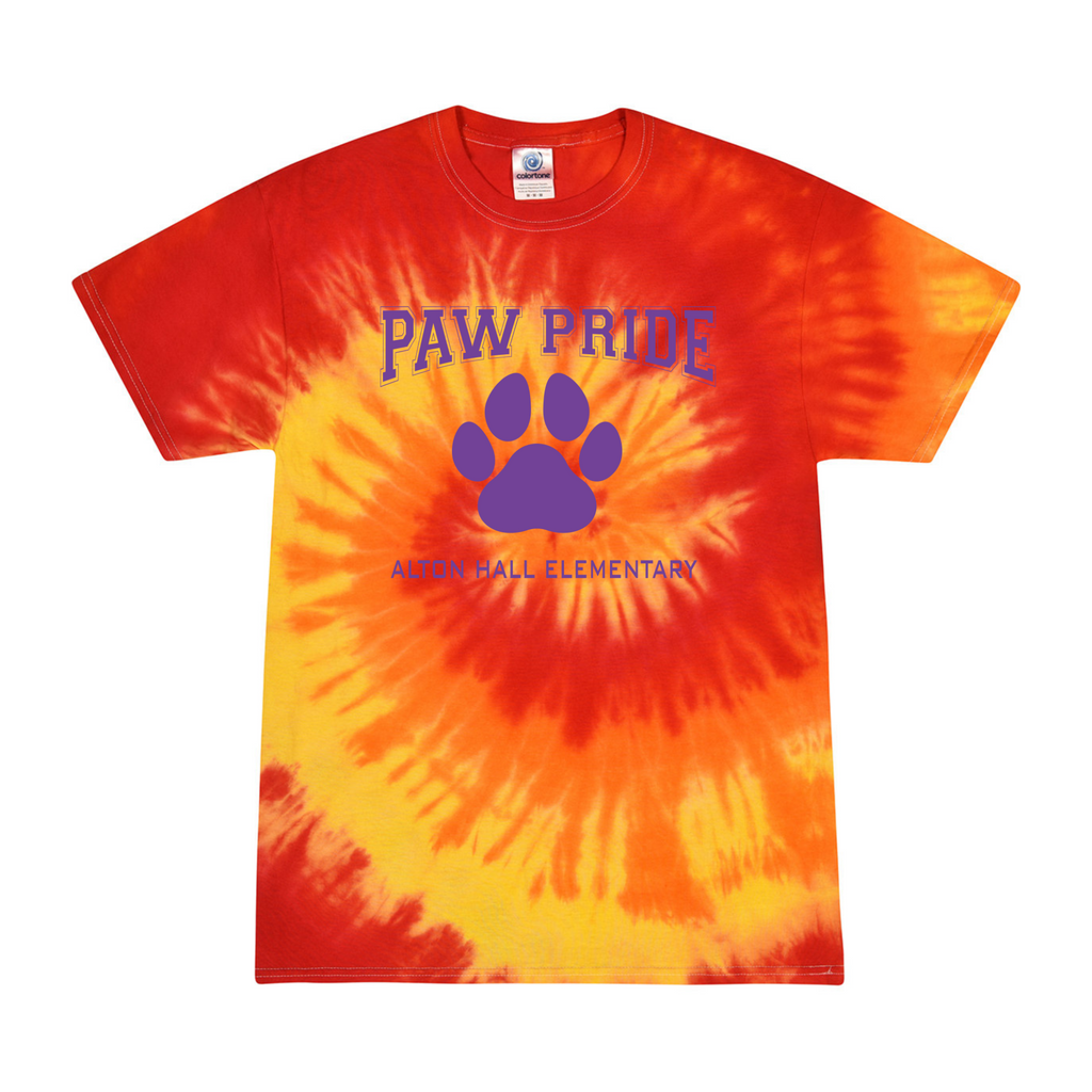 E. Orange Crush TieDye T-Shirt